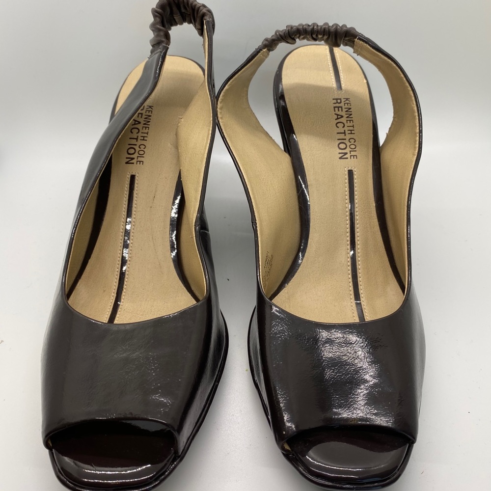 NWOT Kenneth Cole Reaction Open Toe Wedge Sandal